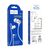  Наушники HOCO M79 Cresta universal earphones with microphone (белый) 