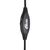  Гарнитура Ritmix RH-524M Black мониторный тип O40 мм, микрофон, регулятор громкости, кабель: 2,4 м 