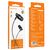  Наушники BOROFONE BM61 Wanderer universal earphones with mic (чёрный) 