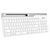  Клавиатура A4Tech Fstyler FBK25 белый/серый USB беспроводная BT/Radio slim Multimedia FBK25 WHITE 