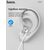 Наушники HOCO M106 Fountain metal universal earphones with microphone silver (акция) 