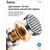  Наушники HOCO M106 Fountain metal universal earphones with microphone silver (акция) 