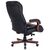  Кресло Бюрократ T-9926Walnut/Black кожа черный 