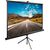  Экран Cactus 160x160см TriExpert CS-PSTE-160x160-BK 1:1 напольный рулонный черный 