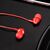  Наушники HOCO M14 initial with mic red (6957531049340) 