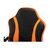  Кресло игровое BRABIX Shark GM-203 532513 на колесиках, эко.кожа/сетка черно-оранжевый 