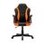  Кресло игровое BRABIX Shark GM-203 532513 на колесиках, эко.кожа/сетка черно-оранжевый 