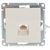  Розетка компьютерная Schneider Electric AtlasDesign ATN000283 RJ45, Бежевый 