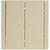  Выключатель IEK Forte&Piano FP406 (FP-V20-1-10-1-K10) 2-клавишный с индикацией 10А ваниль 