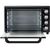  Мини-печь SONNEN EO-HL33 (458305) 1800Вт, 33л, 3 режима нагрева, таймер, механическое управление, черная 