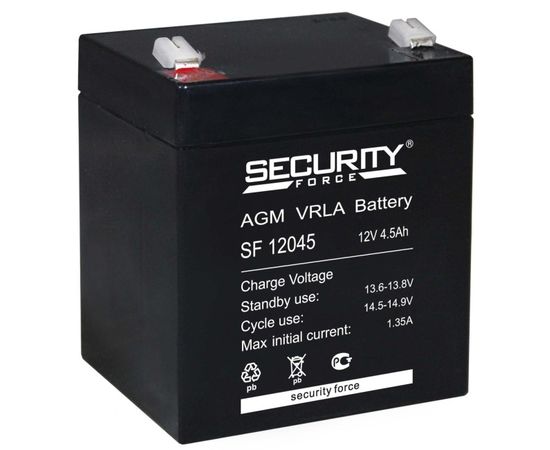  Аккумулятор Security Force SF 12045 