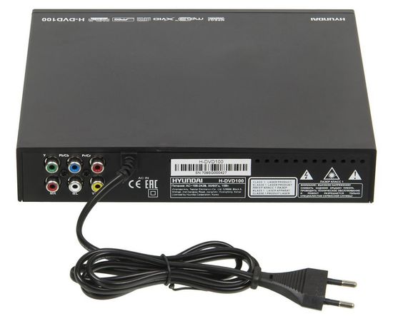  Плеер DVD Hyundai H-DVD100 черный 