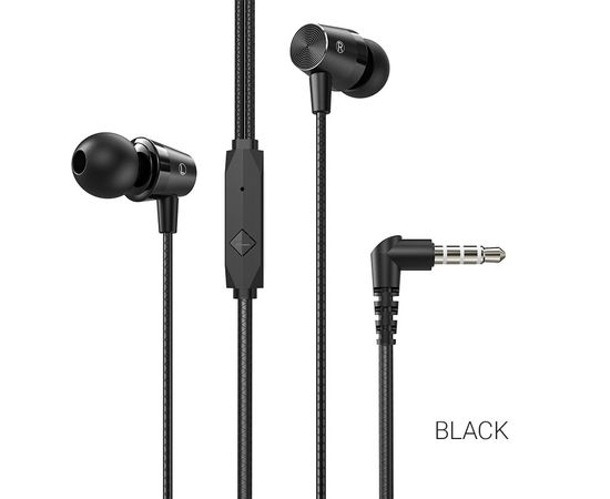  Наушники HOCO M79 Cresta universal earphones with microphone (черный) 