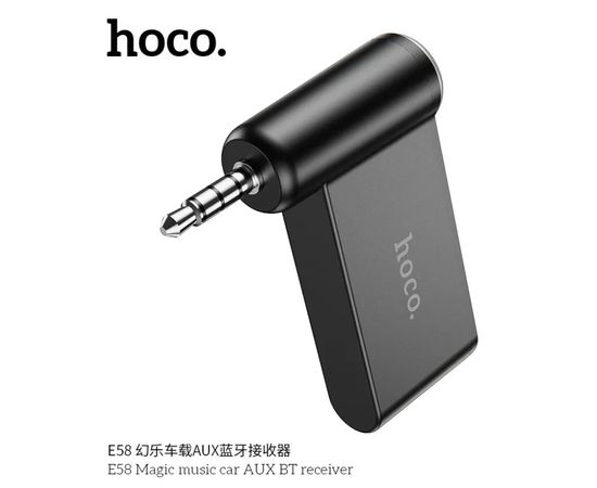  АЗУ Bluetooth FM-Трансмиттер HOCO E58 Dawn sound AUX (черный) 