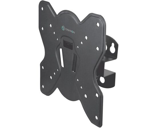  17''-42'' Кронштейн ONKRON BASIC M3S Наклонно-поворотный, черный, макс 200*200 мм, наклон -+ 8º, поворот: 45°, от стены 85 мм, макс вес 35кг 