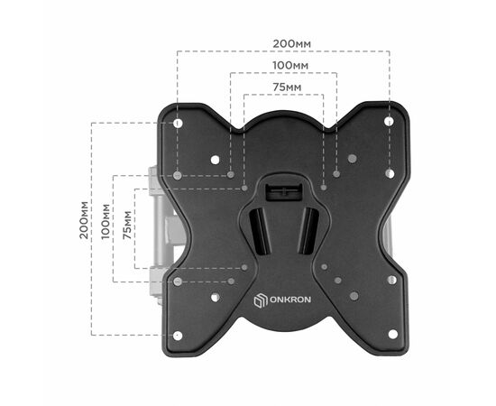  Кронштейн Onkron M1S black 