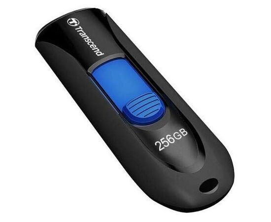  Flash Drive 256Gb USB3.0 Transcend Jetflash 790 TS256GJF790K черный/синий 