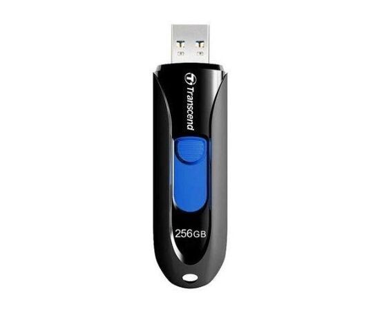  Flash Drive 256Gb USB3.0 Transcend Jetflash 790 TS256GJF790K черный/синий 