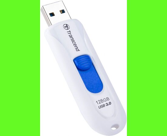  Flash Drive 128GB USB 3.1 gen.1 Transcend JetFlash 790, белый TS128GJF790W 