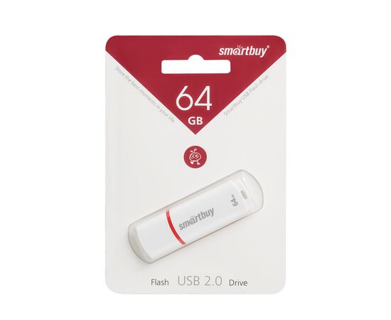  USB-флешка Smartbuy 64GB Crown White 
