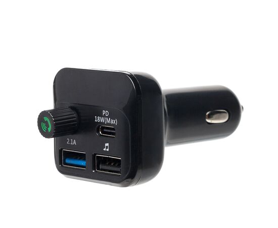  Автомобильный FM-трансмиттер - M24 PD 2USB/PD18W (black) (212243) 
