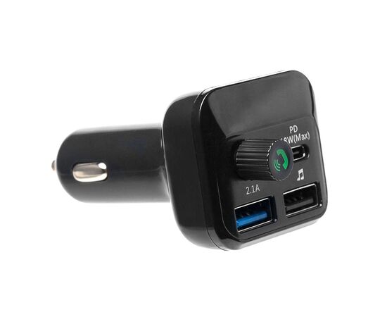  Автомобильный FM-трансмиттер - M24 PD 2USB/PD18W (black) (212243) 