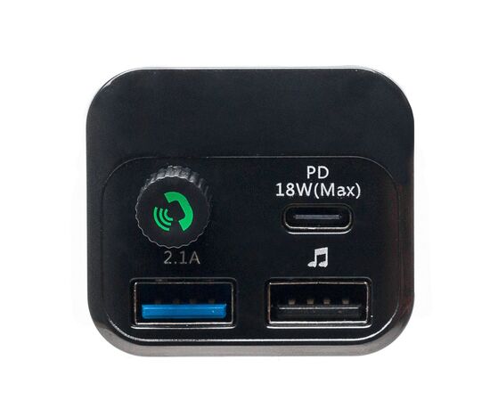  Автомобильный FM-трансмиттер - M24 PD 2USB/PD18W (black) (212243) 