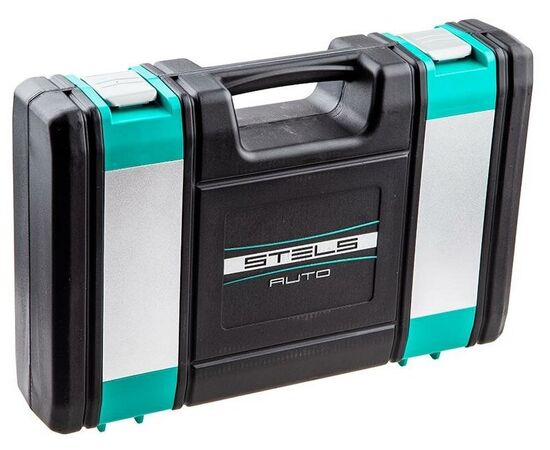  Набор инструмента STELS 14105 82 предм. пластиковый кейс 1/2", 1/4", CrV 