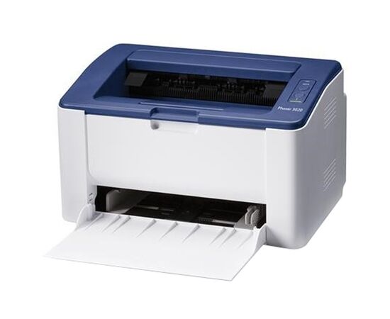  Принтер Xerox Phaser 3020V_BI (P3020BI), лазерный ч.б., A4, 20 стр/мин, 1200x1200 dpi, 128 Мб, подача: 151 лист., вывод: 100 лист., USB, Wi-Fi 
