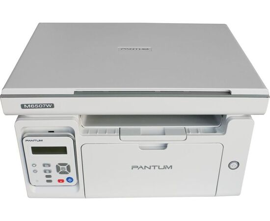  МФУ лазерное Pantum M6507W, A4, WiFi, ч.б., копир/принтер/сканер, 22 стр/мин, 1200×1200 dpi, 128Мб RAM, лоток 150 стр, USB, серый 