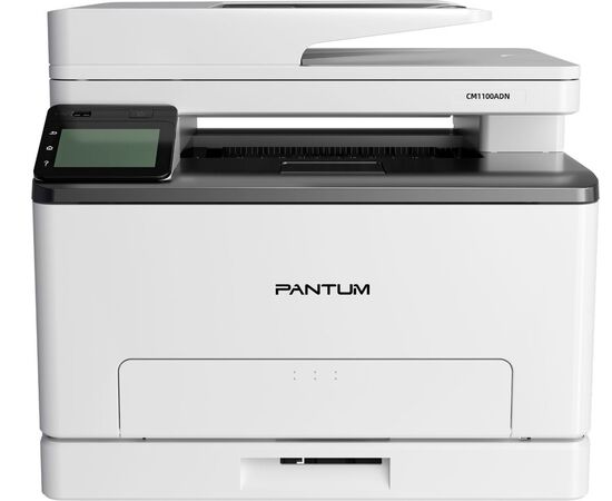  МФУ лазерное Pantum CM1100ADN цветное, P/C/S, A4, 18 стр/мин, 1200x600 dpi, 1 GB RAM, Duplex, ADF50, tray 250 pages, USB, LAN, стартовый 1000/700 