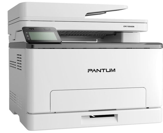  МФУ лазерное Pantum CM1100ADN цветное, P/C/S, A4, 18 стр/мин, 1200x600 dpi, 1 GB RAM, Duplex, ADF50, tray 250 pages, USB, LAN, стартовый 1000/700 