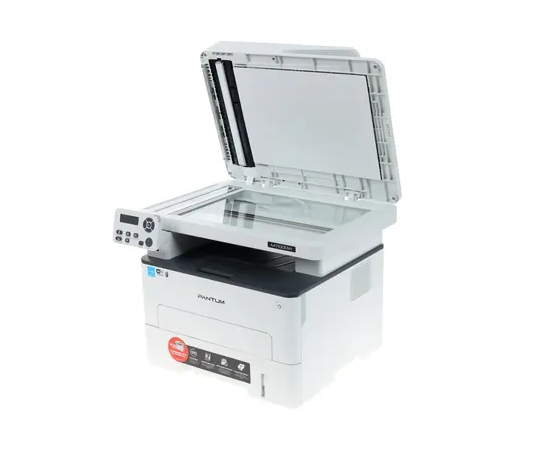  Pantum M7100DW МФУ лазерный  (A4, принтер/сканер/копир, 1200dpi, 33ppm, 256Mb, ADF50, Duplex, WiFi, Lan, USB, картридж 1500), Серый (проектная модель) 