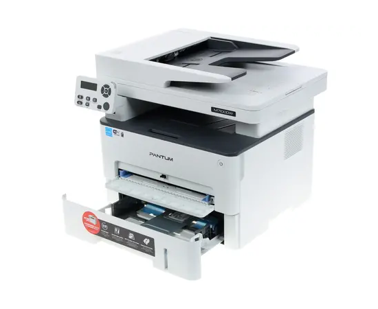  Pantum M7100DW МФУ лазерный  (A4, принтер/сканер/копир, 1200dpi, 33ppm, 256Mb, ADF50, Duplex, WiFi, Lan, USB, картридж 1500), Серый (проектная модель) 