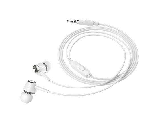 Наушники HOCO M70 Graceful universal earphones with mic (белый) 