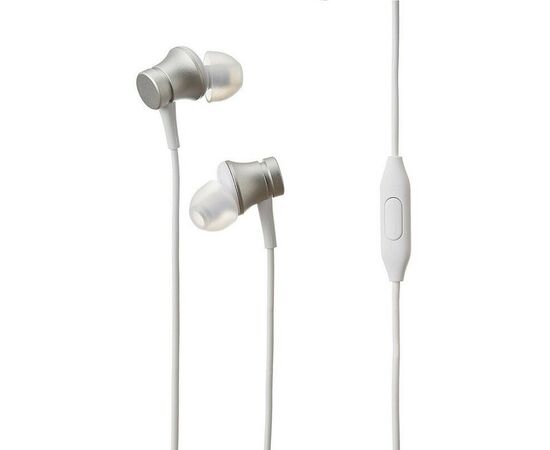  Наушники Xiaomi Mi In-Ear (ZBW4355TY) Headfones Basic Silver 
