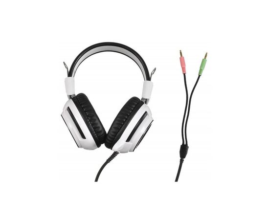  Наушники с микрофоном Oklick HS-G300 ARMAGEDDON белый/черный (AH-V1W) 