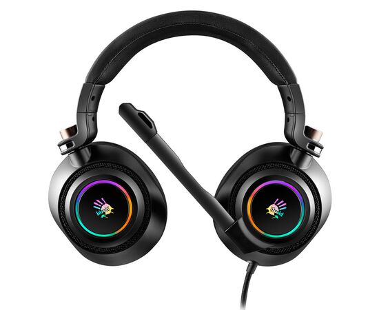  Наушники игровые с микрофоном A4TECH Bloody G580 (черный) 