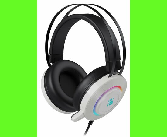  Наушники игровые с микрофоном A4TECH Bloody G521 (белый) 