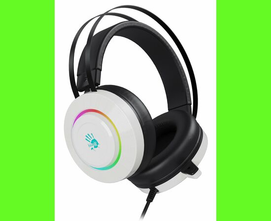  Наушники игровые с микрофоном A4TECH Bloody G521 (белый) 