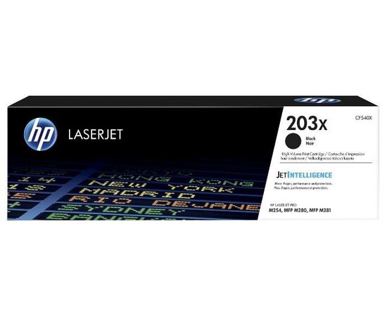  Картридж лазерный HP 203X CF540X черный (3200стр.) для HP M254/280/281 