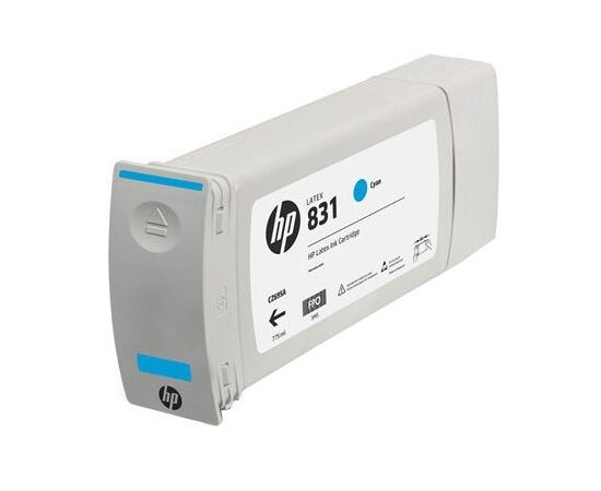  Картридж HP CZ695A 831C 775ml Cyan Latex Ink Cartridge 
