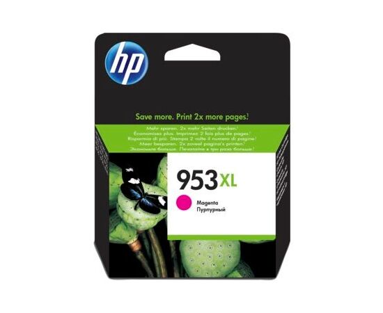  Картридж струйный HP 953XL F6U17AE пурпурный (1600стр.) для HP OJP 8710/8715/8720/8730/8210/8725 