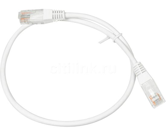  Патч-корд медный Lanmaster TWT-45-45-1.0-BL синий вилка RJ-45-вилка RJ-45 кат.5е 1м ПВХ (1шт) 