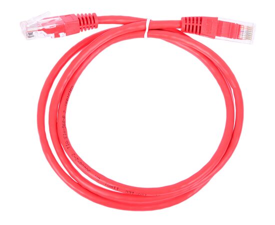  Патч-корд медный Lanmaster UTP TWT-45-45-0.5-RD красный вилка RJ-45-вилка RJ-45 кат.5е 0.5м ПВХ (1шт) 