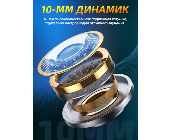  Наушники BOROFONE BM61 Wanderer universal earphones with mic (белый) 