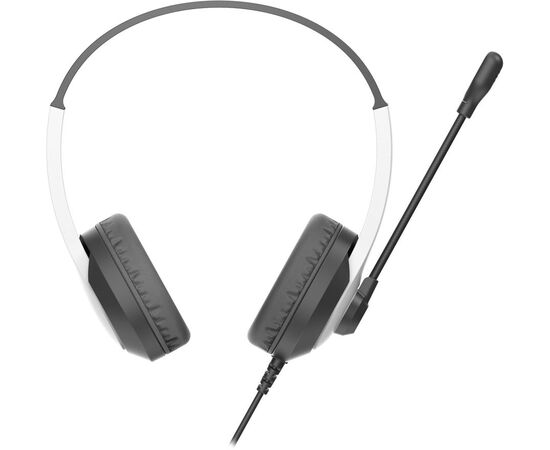  Наушники полноразмерные проводные, с микрофоном A4TECH Fstyler FH100U 2м накладные USB оголовье (черный) 