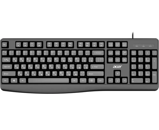  Клавиатура Acer OKW301 черный USB (ZL.KBDCC.01A) 