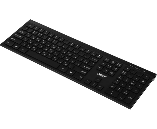  Клавиатура Acer OKR300 черный USB беспроводная (ZL.KBDEE.014) 