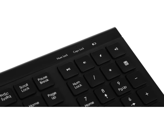  Клавиатура Acer OKR300 черный USB беспроводная (ZL.KBDEE.014) 